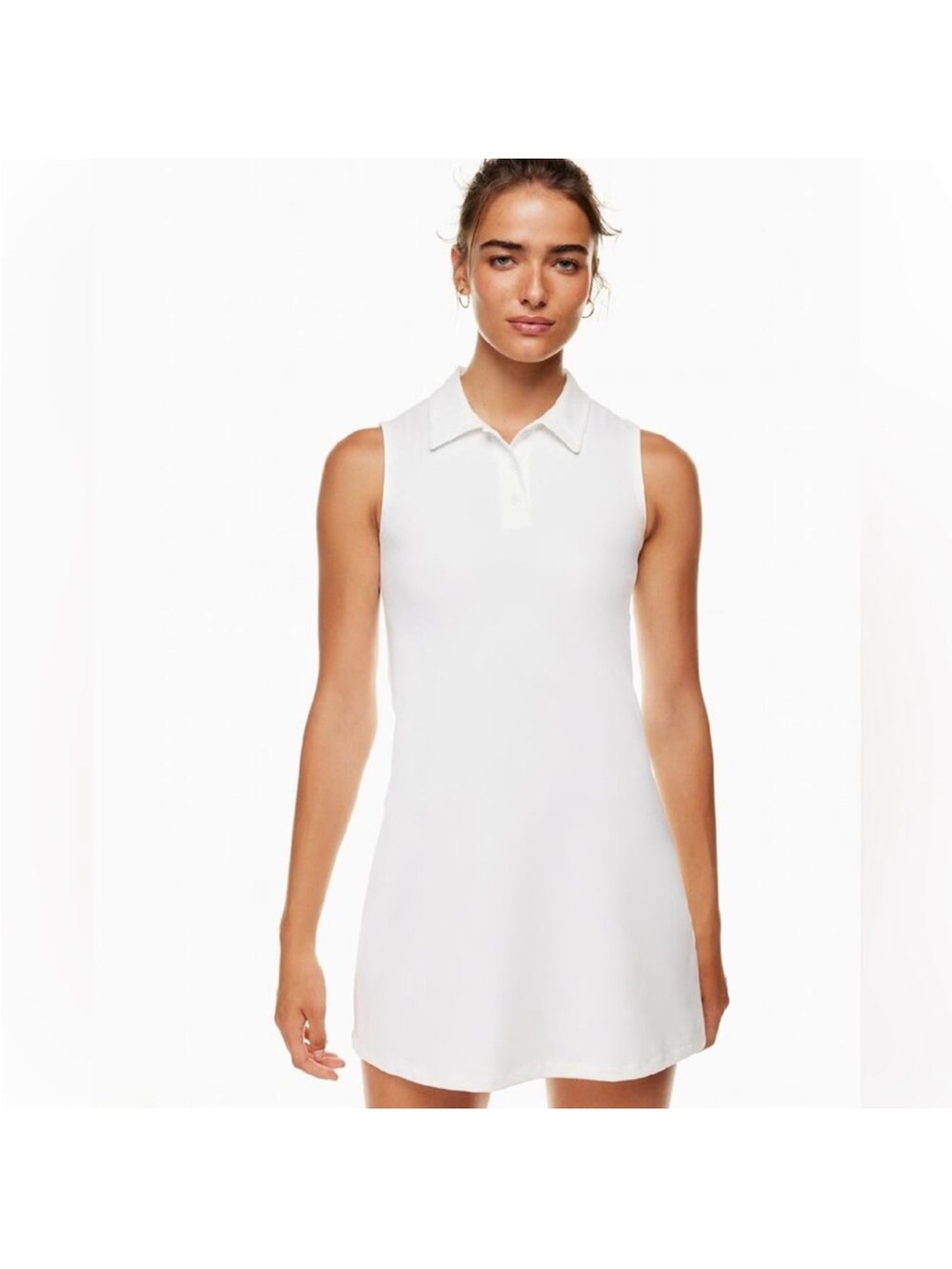 Aritzia Sleeveless Polo Mini Dress